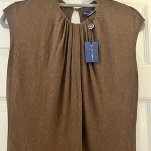 Ralph Lauren Blue Label Brown Midi Dress